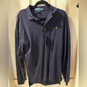 Ralph Lauren Men's Dark Blue Polo Shirt